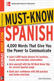 Book cover: Must-Know Spanish, by Gilda Nissenberg (preview)