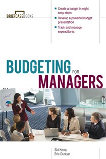 Book cover: Budgeting for Managers, by Sid Kemp (preview)