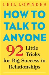 Book cover: How to Talk to Anyone, by Leil Lowndes (preview)