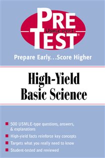 Book cover: PreTest High-Yield Basic Science, by McGraw Hill (preview)
