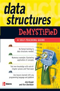 Book cover: Data Structures Demystified, by Jim Keogh (preview)