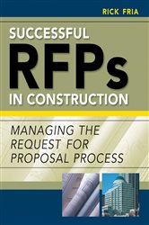Book cover: Successful RFPs in Construction, by Richard Fria (preview)