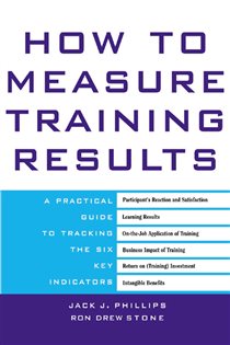 Book cover: How to Measure Training Results, by Jack J. Phillips (preview)