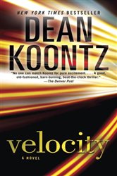 Book cover: Velocity, by Dean Koontz (preview)