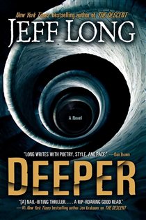 Book cover: Deeper, by Jeff Long (preview)
