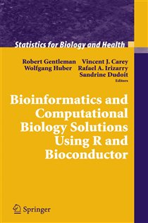 Book cover: Bioinformatics and Computational Biology Solutions Using R and Bioconductor, edited by Robert Gentleman (preview)