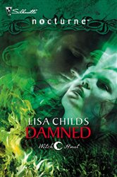 Book cover: Damned (Book 3 of Witch Hunt) by Lisa Childs (preview)