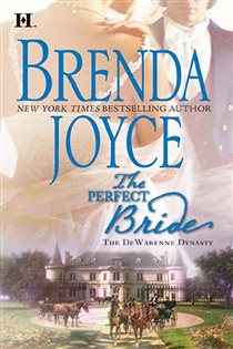 Book cover: The Perfect Bride (Book 5 of The DeWarenne Dynasty) by Brenda Joyce (preview)