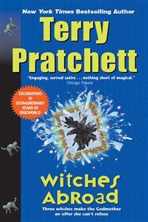 Book cover: Witches Abroad (Book 3 of Witches) by Terry Pratchett (preview)