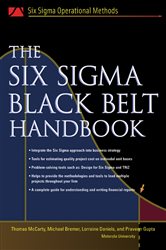 Book cover: The Six Sigma Black Belt Handbook, by Thomas McCarty (preview)