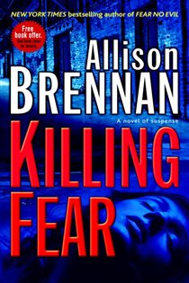 Book cover: Killing Fear (Book 1 of Prison Break Trilogy) by Allison Brennan (preview)
