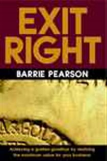 Book cover: Exit Right, by Barrie Pearson (preview)