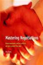 Book cover: Mastering Negotiations, by Eric Evans (preview)
