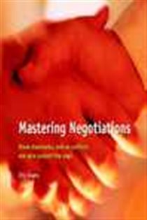 Book cover: Mastering Negotiations, by Eric Evans (preview)