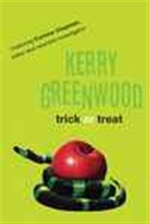 Book cover: Trick or Treat (Book 4 of Corinna Chapman) by Kerry Greenwood (preview)