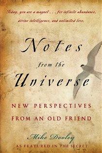 Book cover: Notes from the Universe, by Mike Dooley (preview)