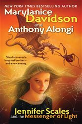 Book cover: Jennifer Scales and the Messenger of Light (Book 2 of Jennifer Scales) by MaryJanice Davidson (preview)