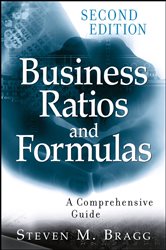 Book cover: Business Ratios and Formulas, by Steven M. Bragg (preview)