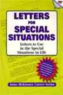 Book cover: Letters for Special Situations, edited by Anne McKinney (preview)