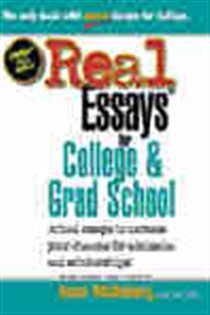 Book cover: Real Essays for College and Grad School, edited by Anne McKinney (preview)