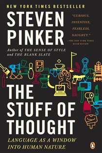 Book cover: The Stuff of Thought, by Steven Pinker (preview)