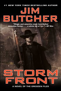 Book cover: Storm Front (Book 1 of Dresden Files) by Jim Butcher (preview)