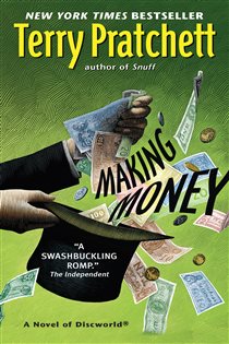 Book cover: Making Money (Book 2 of Moist von Lipwig) by Terry Pratchett (preview)