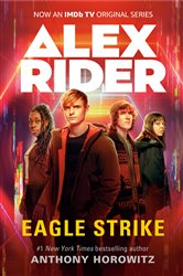 Book cover: Eagle Strike (Book 4 of Alex Rider) by Anthony Horowitz (preview)
