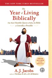 Book cover: The Year of Living Biblically, by A. J. Jacobs (preview)