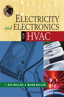 Book cover: Electricity and Electronics for HVAC, by Rex Miller (preview)
