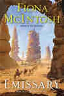 Book cover: Emissary (Book 2 of The Percheron Saga) by Fiona McIntosh (preview)