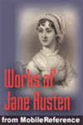 Book cover: Works of Jane Austen, by MobileReference (preview)