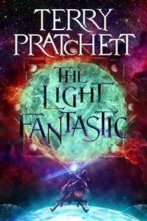 Book cover: The Light Fantastic (Book 2 of Wizards) by Terry Pratchett (preview)