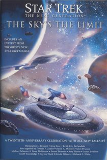 Book cover: Star Trek: The Next Generation: The Sky's the Limit, edited by Marco Palmieri (preview)