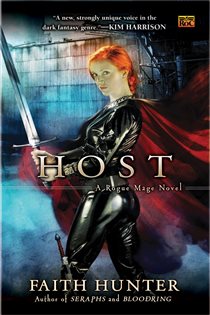 Book cover: Host (Book 3 of Rogue Mage) by Faith Hunter (preview)