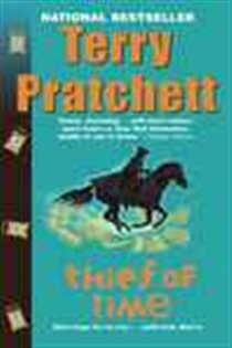 Book cover: Thief of Time (Book 5 of Death) by Terry Pratchett (preview)