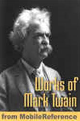 Book cover: Works of Mark Twain, by MobileReference (preview)