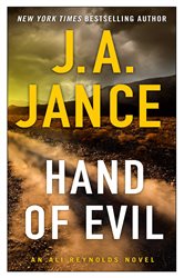 Book cover: Hand of Evil, by J.A. Jance (preview)