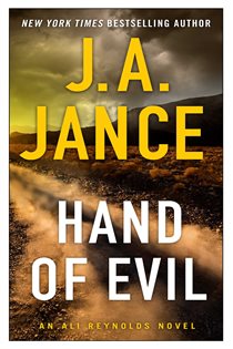 Book cover: Hand of Evil, by J.A. Jance (preview)