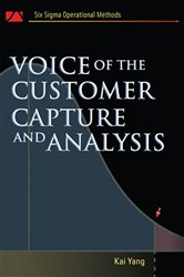 Book cover: Voice of the Customer, by Kai Yang (preview)