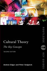 Book cover: Cultural Theory: The Key Concepts, edited by Andrew Edgar (preview)