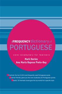 Book cover: A Frequency Dictionary of Portuguese, by Mark Davies (preview)