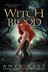 Book cover: Witch Blood (Book 2 of Elemental Witches Quartet) by Anya Bast (preview)