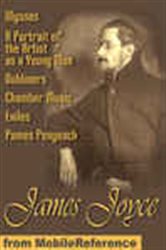 Book cover: Works of James Joyce, by MobileReference (preview)