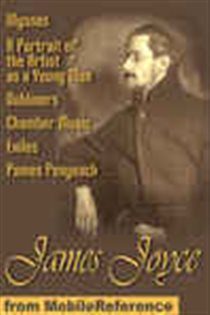 Book cover: Works of James Joyce, by MobileReference (preview)