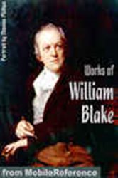 Book cover: Works of William Blake, by MobileReference (preview)