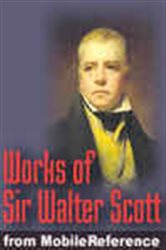 Book cover: Works of Sir Walter Scott, by MobileReference (preview)