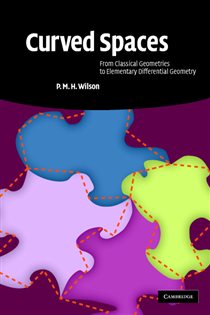 Book cover: Curved Spaces, by P. M. H. Wilson (preview)