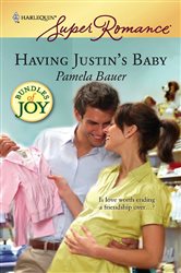 Book cover: Having Justin's Baby, by Pamela Bauer (preview)