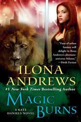 Book cover: Magic Burns (Book 2 of Kate Daniels) by Ilona Andrews (preview)